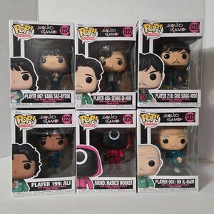 Funko Pop! Television - Squid Game Season 1 - 6 Figure Bundle #1121->1126
